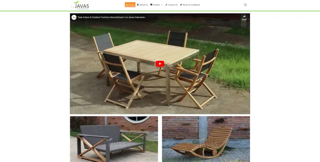 le javas furniture website