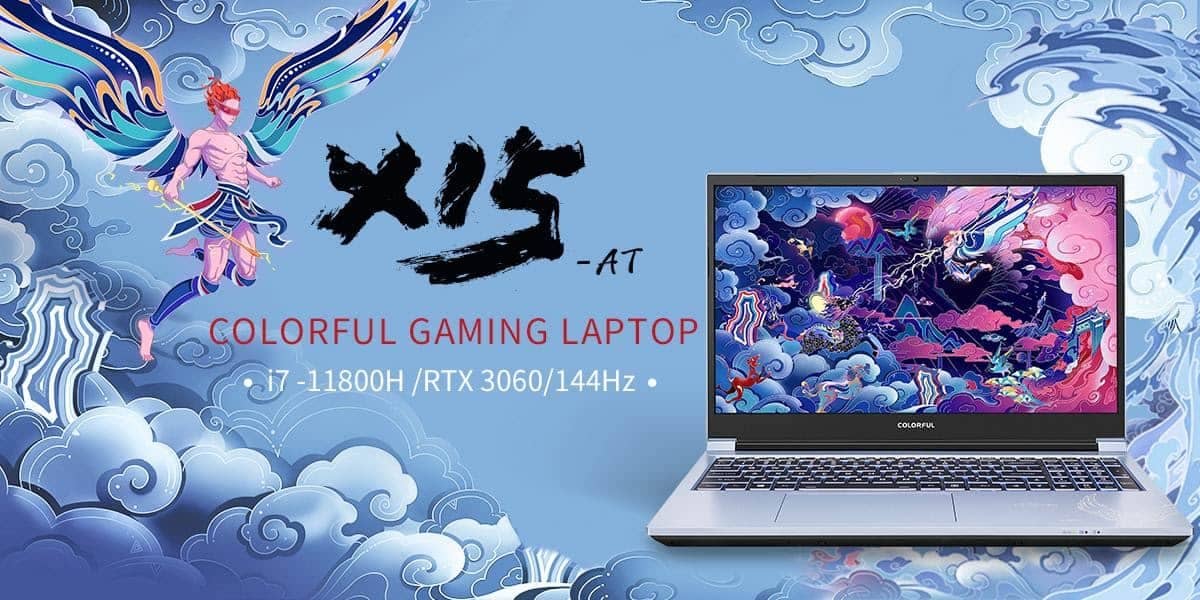 colorful gaming laptop x15-at