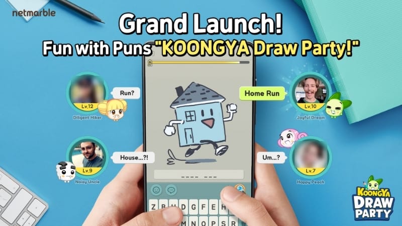 Game Kuis Gambar Koplak KOONGYA Draw Party Rilis di Platform Mobile